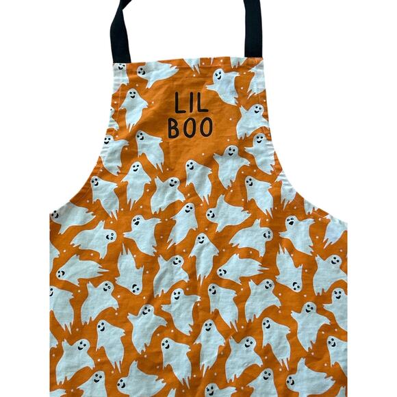 NWOT Set of 2 Aprons Parent/Child Matching Boo Crew Lil Boo Halloween One Size - Picture 3 of 6